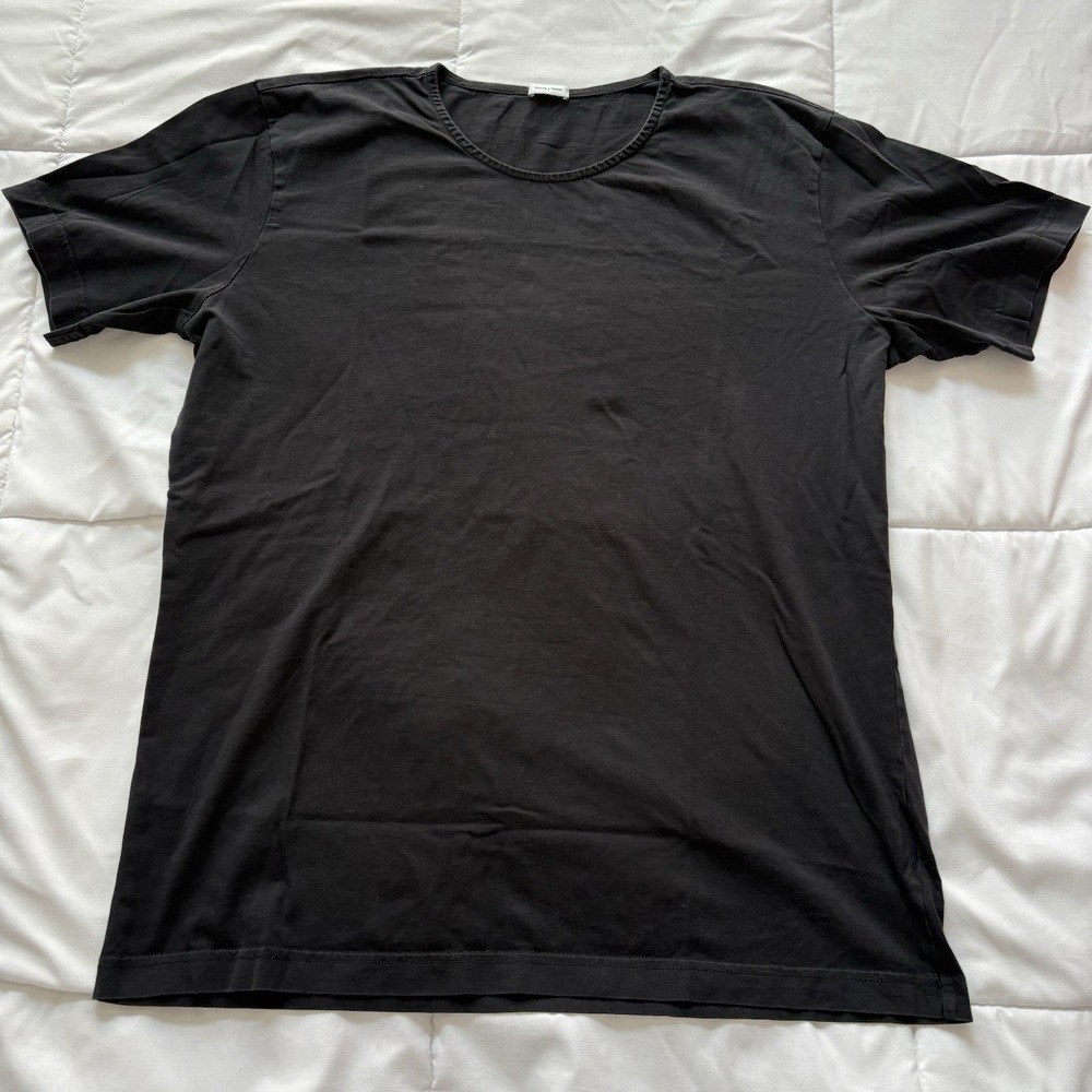 Son of a Tailor Black T Shirt Tee Mens 100% Supima Cotton Basic Crew Neck Luxury